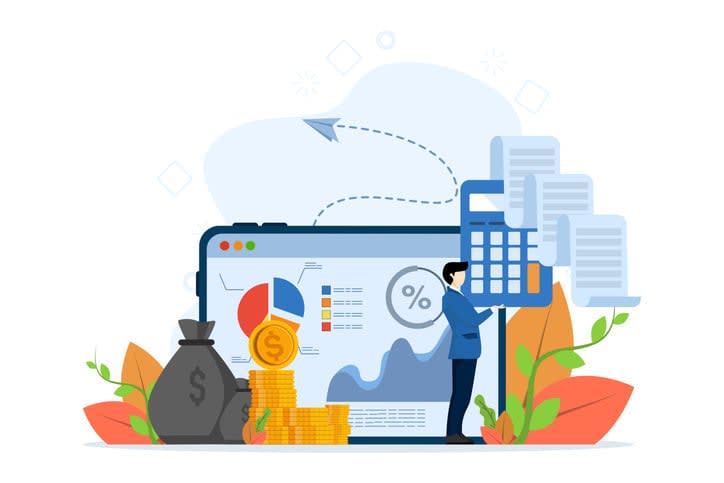 Accounting profit is calculated by taking costs out of revenue