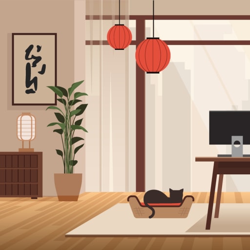 Preview image for post: Feng Shui Office Guide 2025: Layout, Desk Position & Home Office Tips